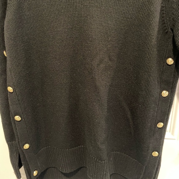 NWT Tuckernuck Sophia Black Turtleneck Sweater Size Small - Picture 3 of 4